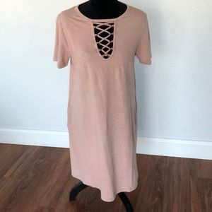 Pale Pink Comfy Dress